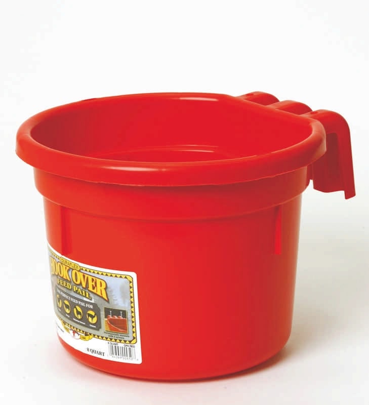 8 Quart Hook Over Feed Pail - Image 6