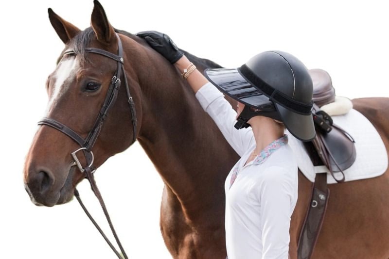 EquiVisor Sport VUE Visor/ Neck Shield Set
