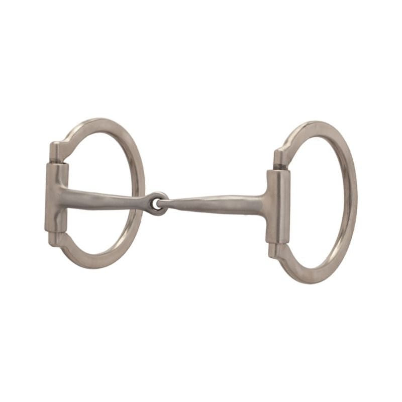 3" Offset D-Ring Sweet Iron Snaffle 5" - Image 2
