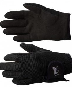 Alternative view of Horze Kids Stretch Gloves 6 Black