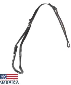 Featherweight Single Buckle At Dock Crupper Black