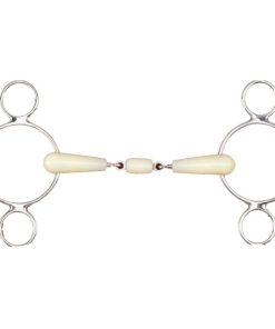 Happy Mouth Double Joint Roller 2-Ring Gag