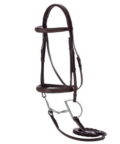 Equinavia Saga Fancy Stitched Hunter Bridle & Rein
