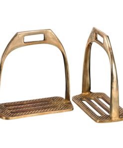 Australian Outrider 4 Bar Brass Stirrup Irons