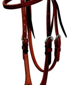 Alternative view of Cowboy Tack Cowboy Knot Browband Headstall