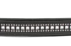 Aramas Queen Padded 1in Browband Black Full