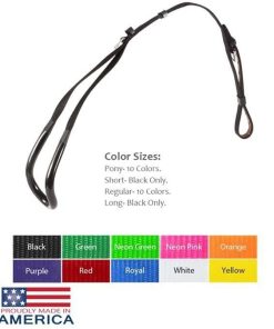 Alternative view of Feather-Weight Harness Crupper Long Black