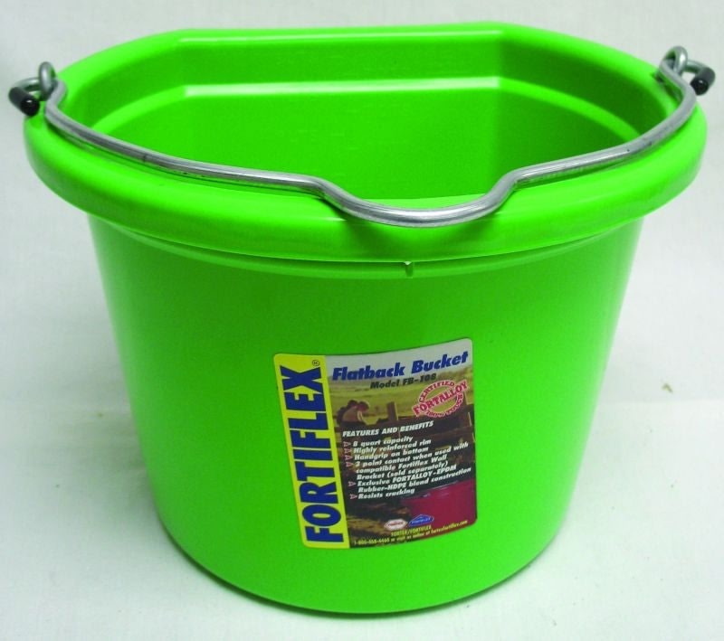Fb-108 Flatback Bucket 8qt Sky Blue - Image 3