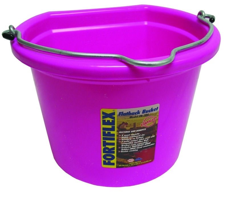Fb-108 Flatback Bucket 8qt Sky Blue - Image 5