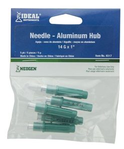 Alternative view of Ideal Aluminum Hub Needle 5 Pack
