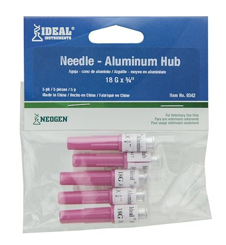 Ideal Aluminum Hub Needle 5 Pack - Image 3