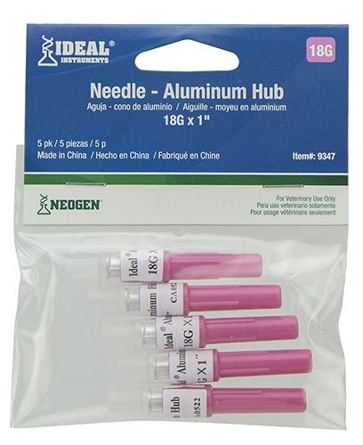 Ideal Aluminum Hub Needle 5 Pack - Image 4