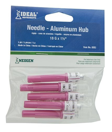 Ideal Aluminum Hub Needle 5 Pack - Image 5