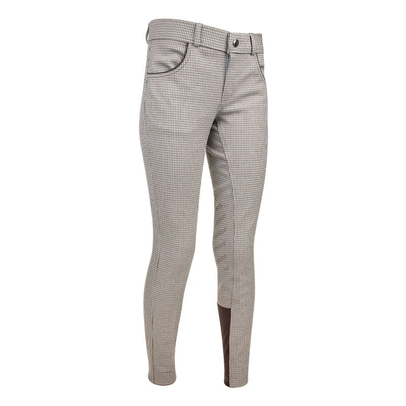 Ashley Classic Kids Knee Patch Breeches Blue/Tan - Image 2