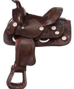 Alternative view of King Series Mini Concho Westen Saddle