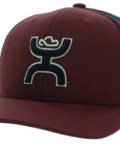 Hooey Trucker Cap Black/Silver Hooey Logo