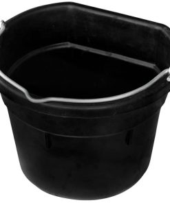 Heated Rubber Flat-Back Bucket
