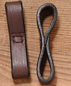 Equiroyal Leather Bit Loops Brown