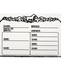 Gatsby Horse Name Plate
