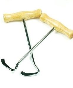 Boot Hooks Wood Handle