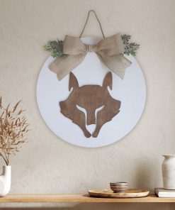 Alternative view of Fox Door Hanger 15in