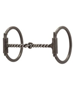 3" D-Ring Twisted Wire Snaffle 5"