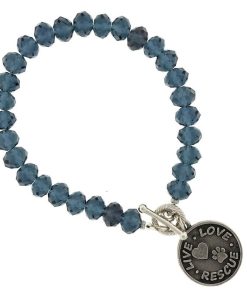 Alternative view of 1928 Jewelry Live Love Rescue Bracelet