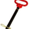 Hitch Pin 0.5x0.25x0.25 Red/Black