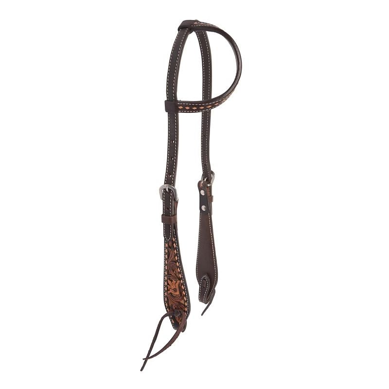 Circle Y Dusty Floral One Ear Headstall