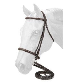 EquiRoyal Fancy Stitched Raised Bridle