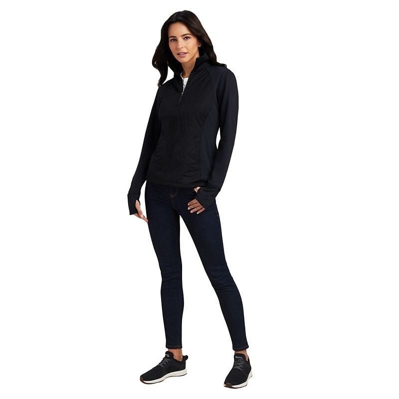 Ariat Ladies Venture 1/2 Zip Sweatshirt - Image 4