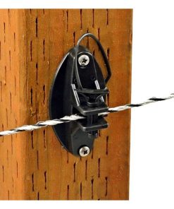 Alternative view of Heavy Duty Pin Lock Wood Post Insulator