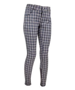 Alternative view of Ashley Classic Kids Knee Patch Breeches Blue/Rose