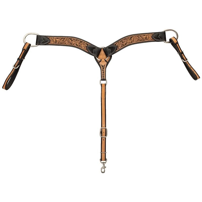 Circle Y Blooming Wild Breast Collar