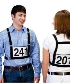 Exhibitor Number Harness X-Small Small Black