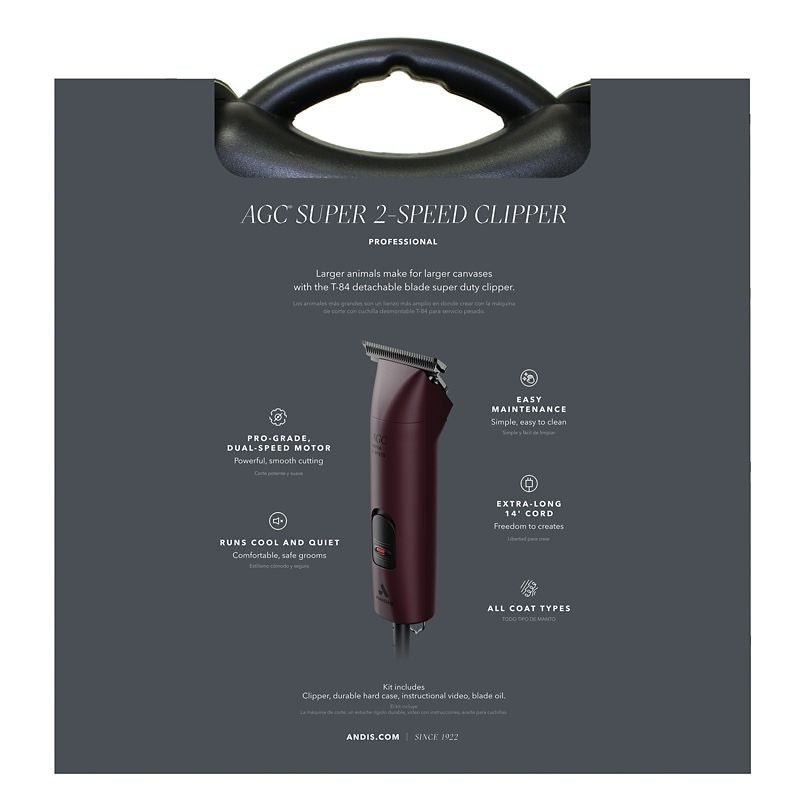 Andis AGC Super 2-Speed Clipper Burg - Image 6