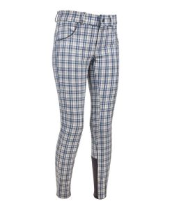 Ashley Classic Kids Knee Patch Breeches Blue/Pink