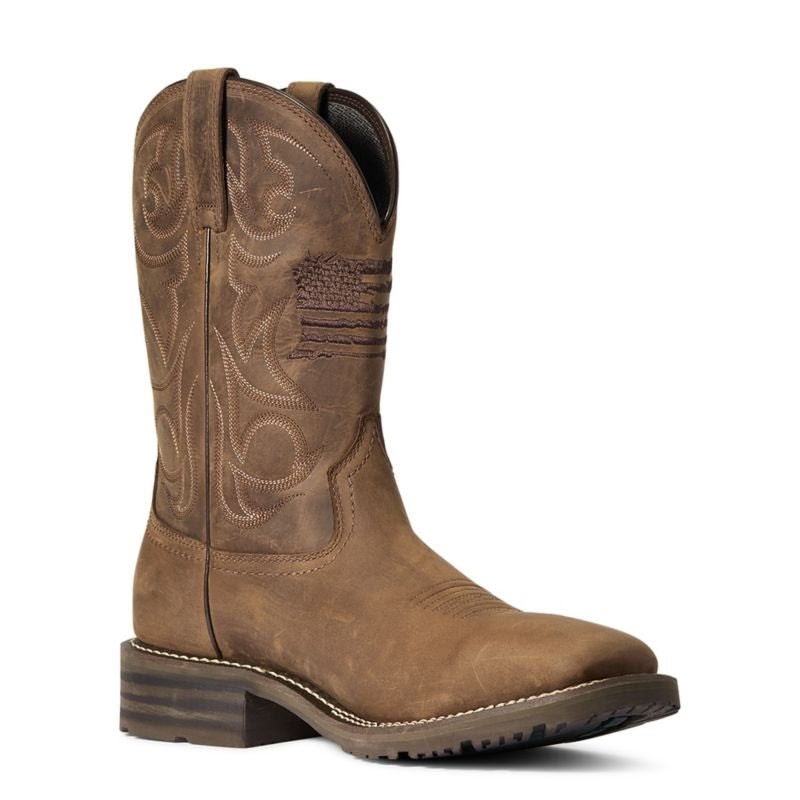 Ariat Mens Hybrid Patriot H2O Boots