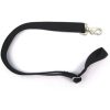 Adjust Elastic Leg Strap/Push Snap/LoopEndBk/Wh