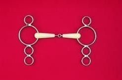 Alternative view of Happy Mouth Pessoa 3 Ring Jointed Mouth Gag
