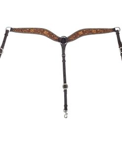 Circle Y Dusty Floral Breast Collar