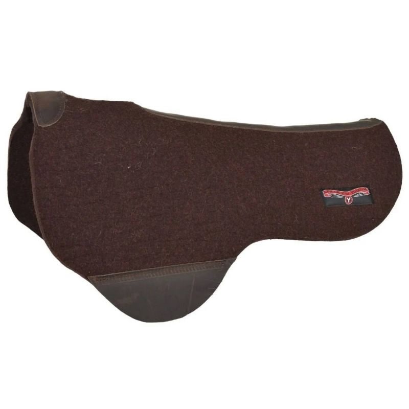 Circle Y Apex Dropped Rigging Trail Pad 28 Chocola - Image 2