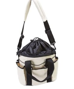 Canvas Drawstring Grooming Tote