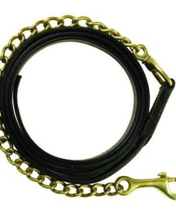 Alternative view of Gatsby Leather Lead with Chain