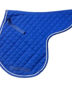 Alternative view of Contour Quilted Cotton Comfort Saddle PadBk/Wh