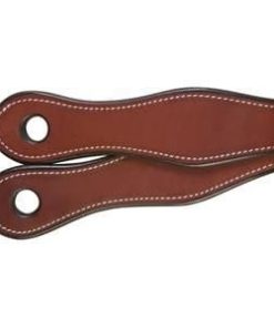 English Bridle Leather Slobber Straps