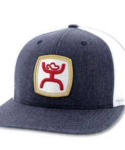Hooey Red/White Patch 6-Panel Trucker Hat