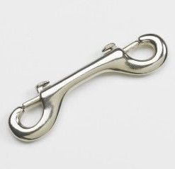 Centaur Double End Snap 10pk 4.75 Nickle Plated