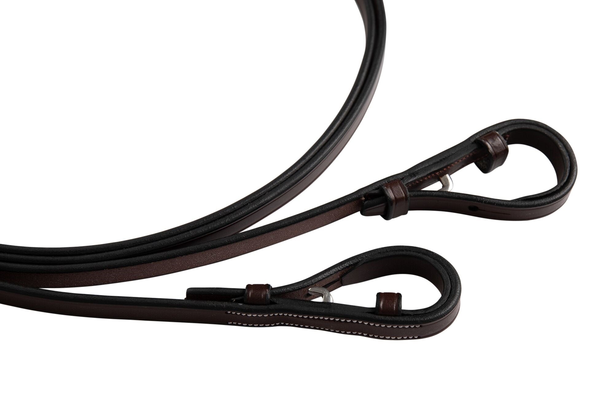 Huntley Fancy StitchRubber Reins 5/8" - Image 6