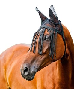 Horze Fringe Veil Fly Bonnet